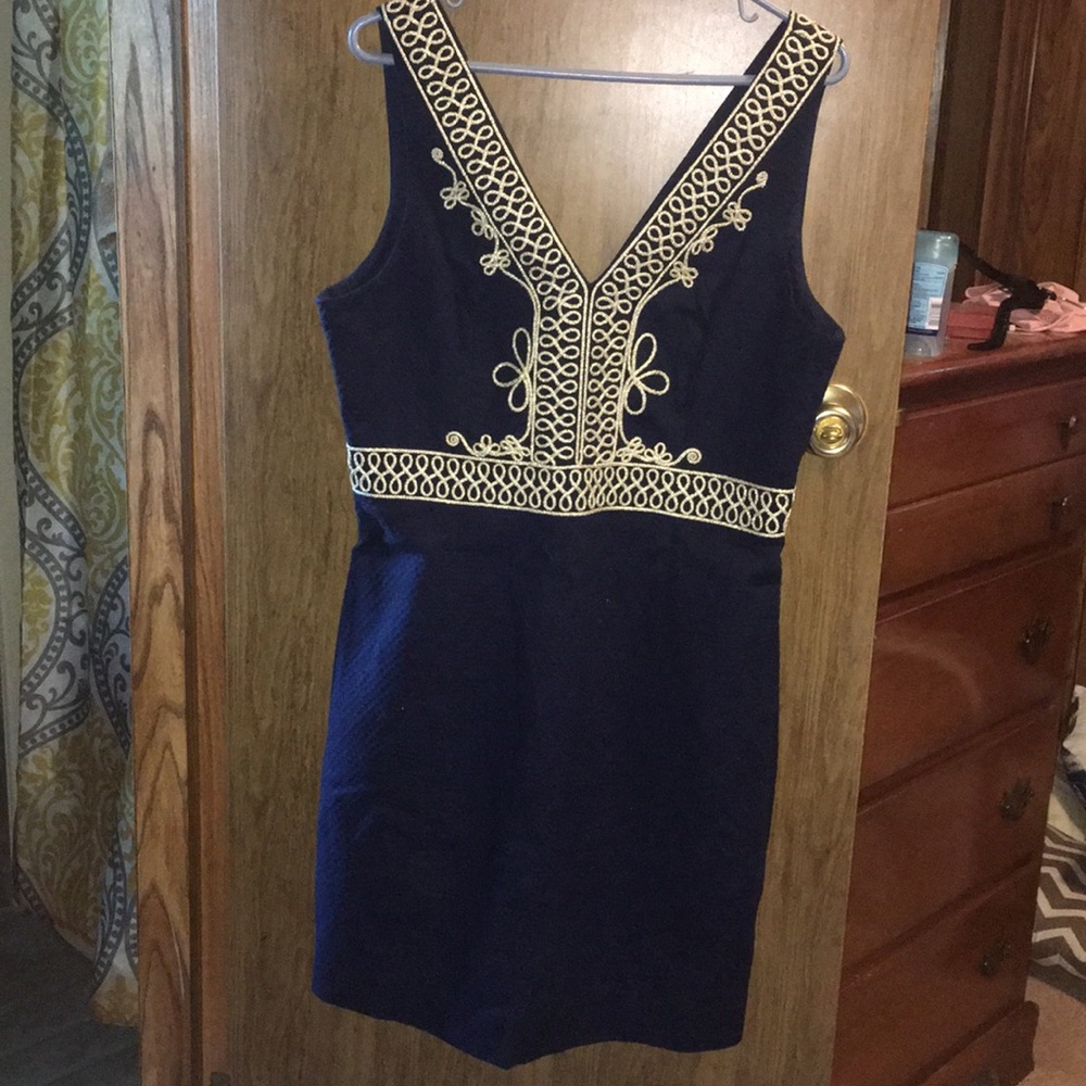Lily Pulitzer navy dress